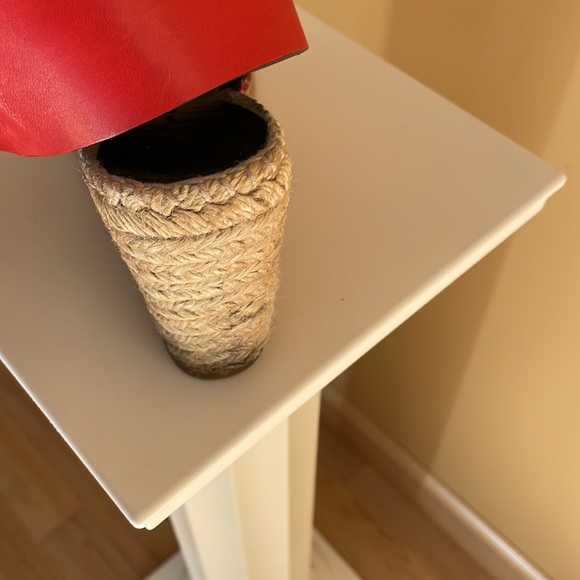 Celine Bright Red Wedges, size 38 - Picture 4 of 6